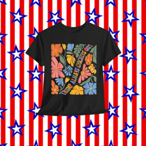 Boho Floral Funny Trump Always Chickens Out Shirt