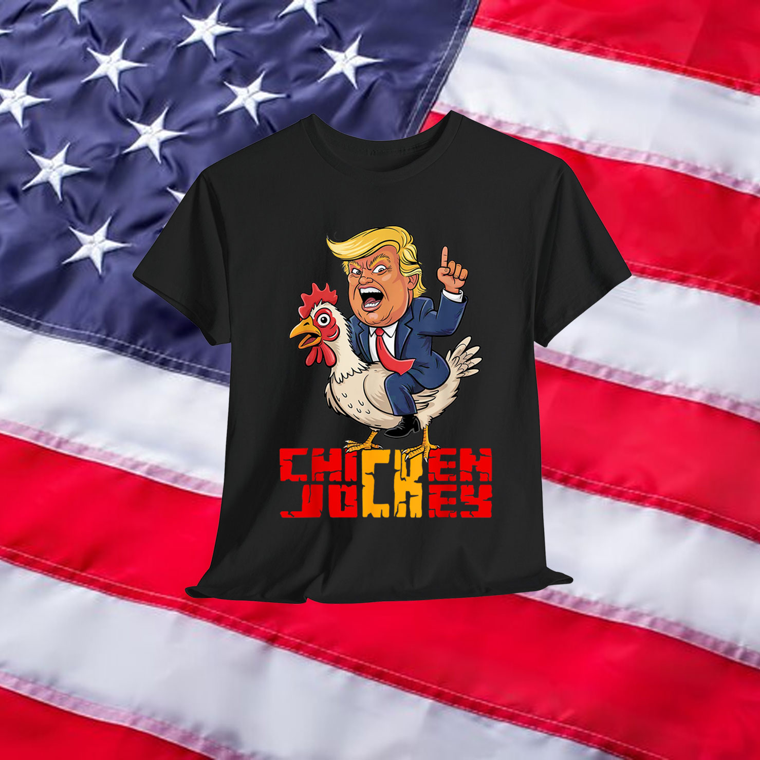 Trump TACO Chicken Jockey Trump Funny Shirt