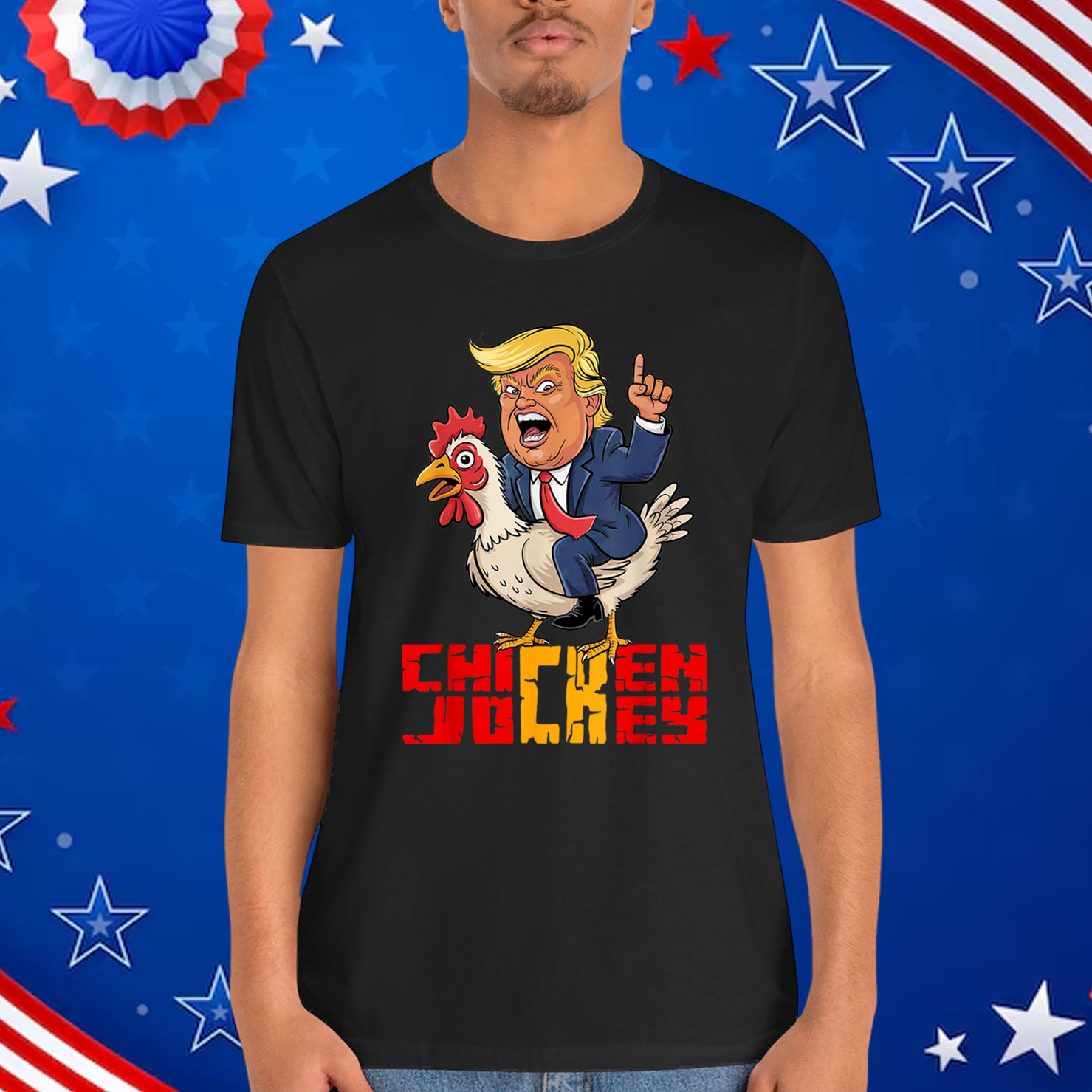 Trump TACO Chicken Jockey Trump Funny Shirt