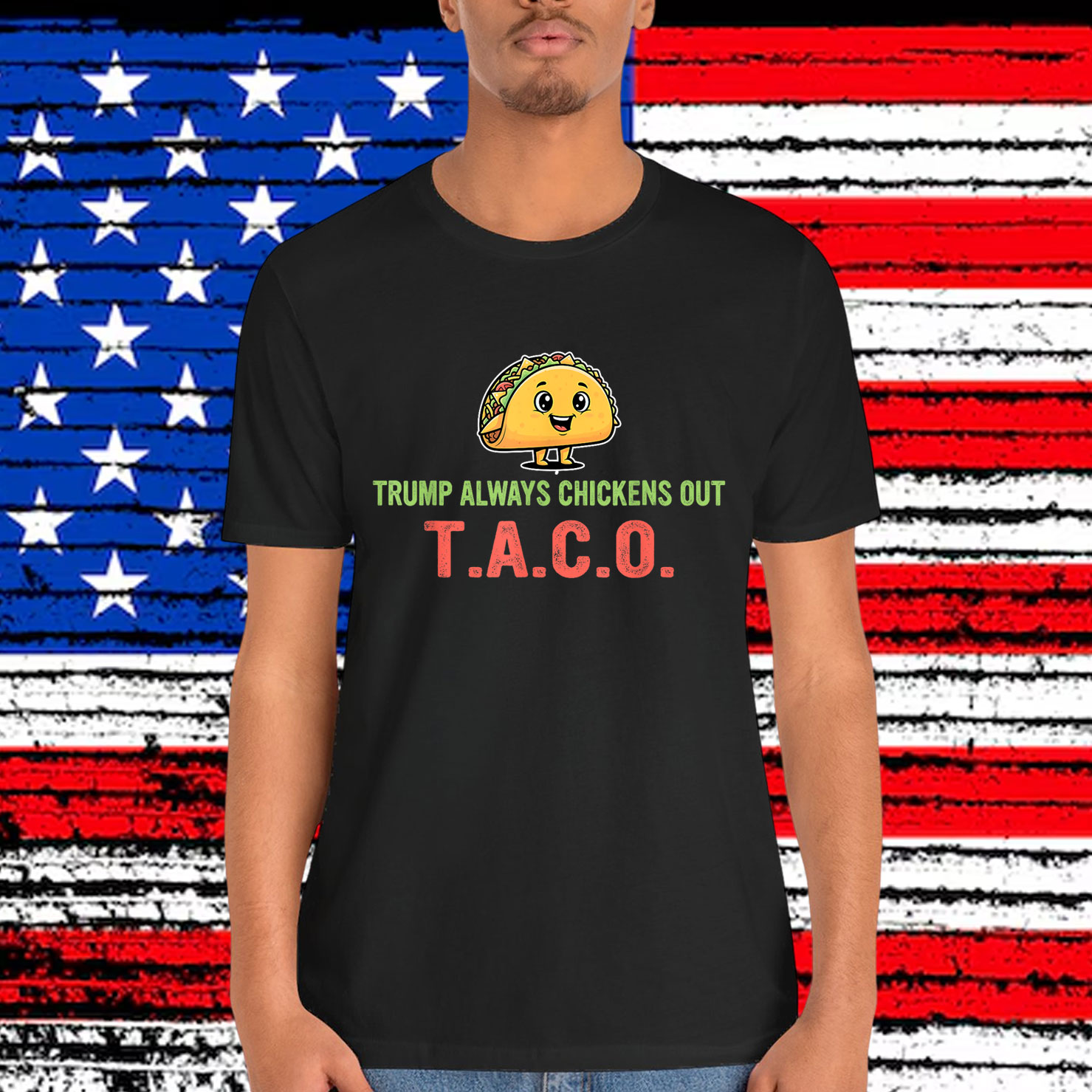 Taco Trump Always Chickens Shirt