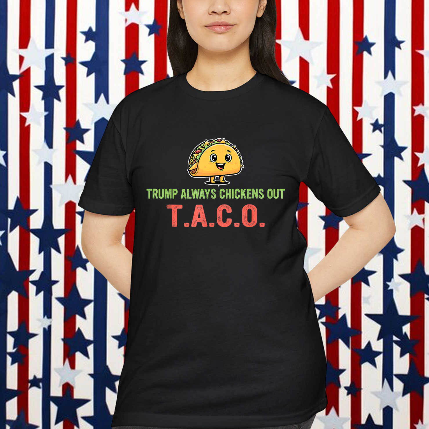 Taco Trump Always Chickens Shirt