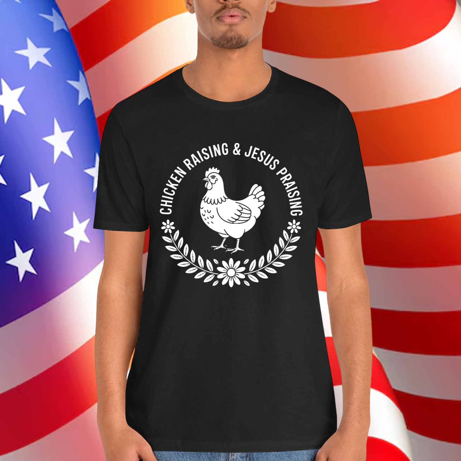 Trump Christian Chicken Jesus Shirt