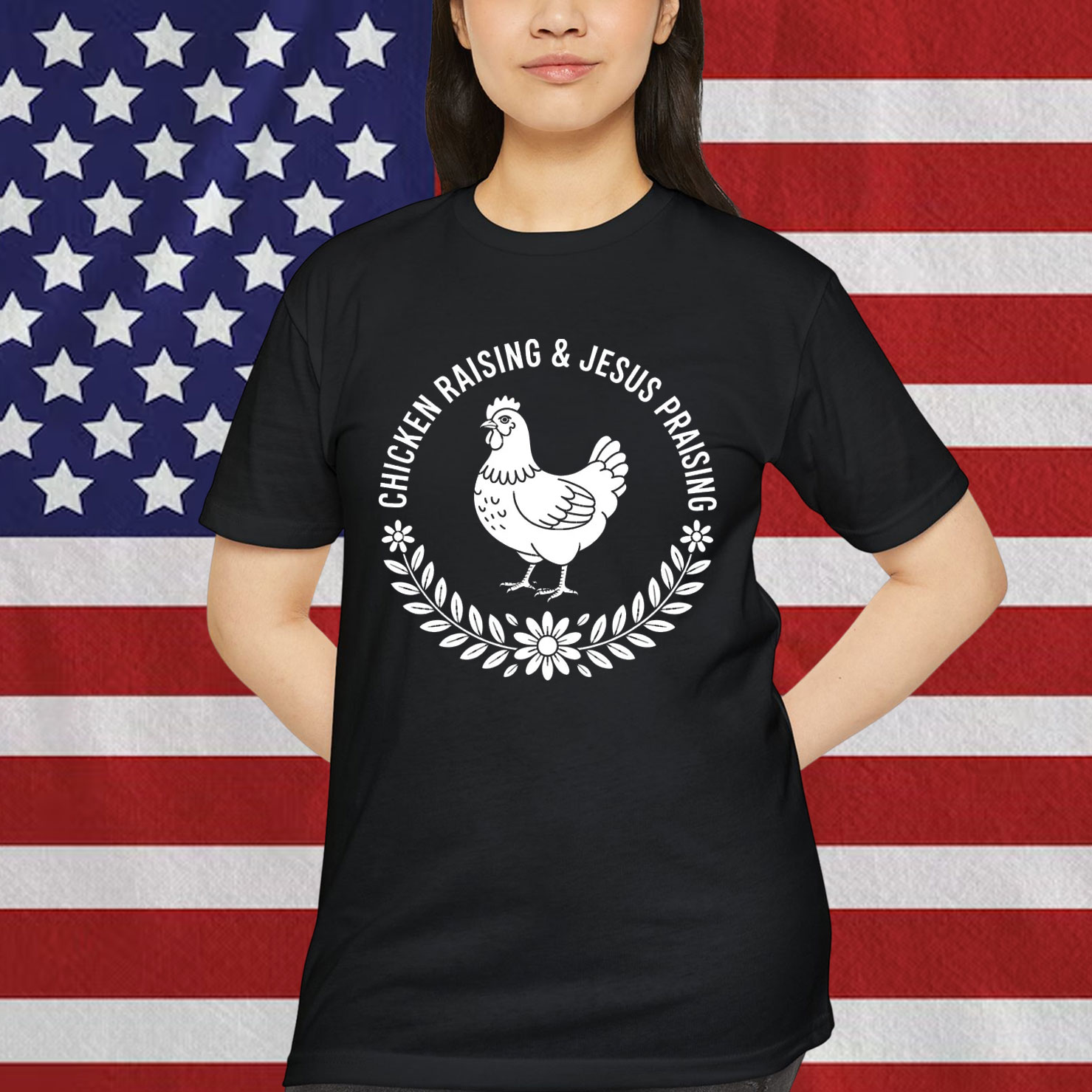 Trump Christian Chicken Jesus Shirt