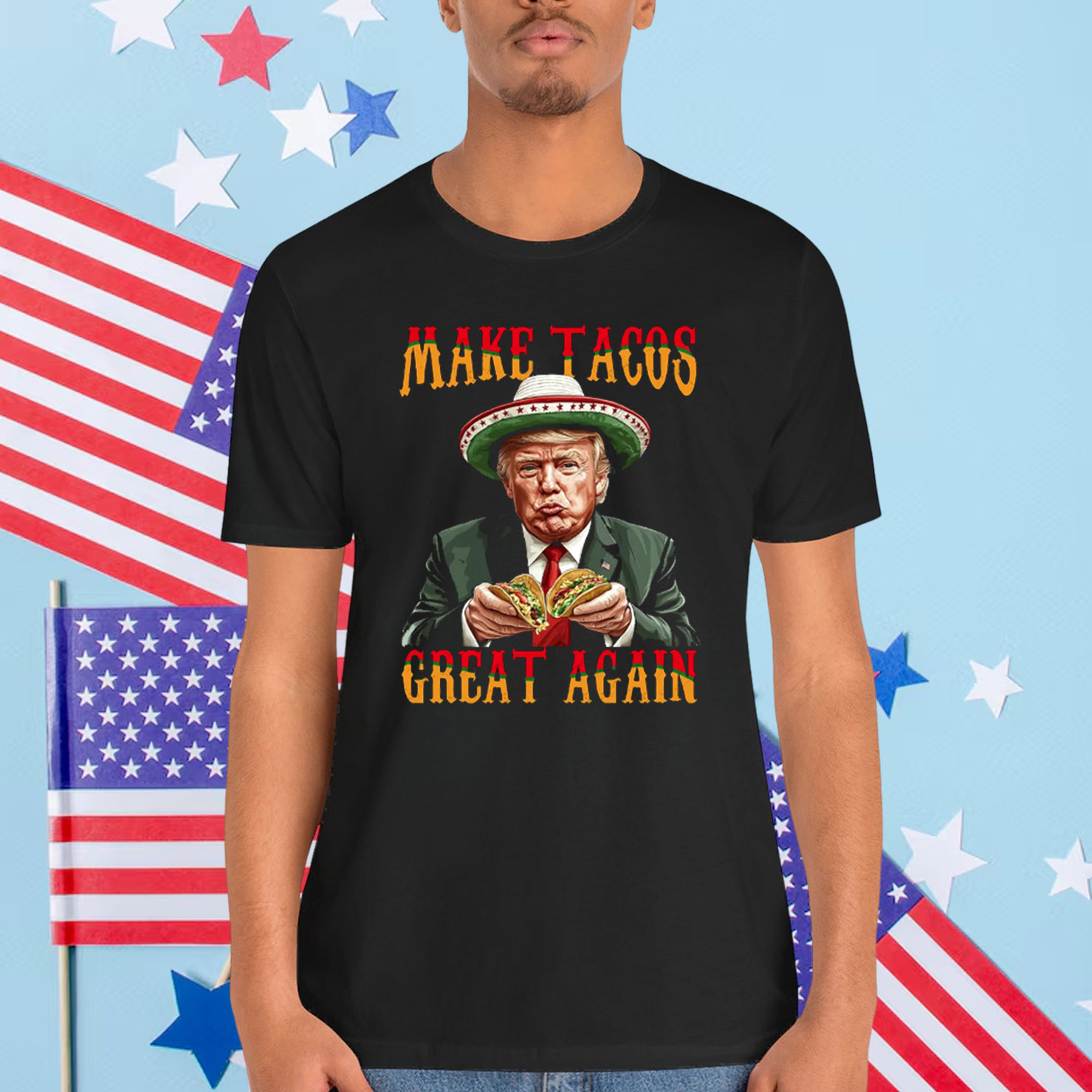 Cool Trump Make Tacos Great Again Shirt