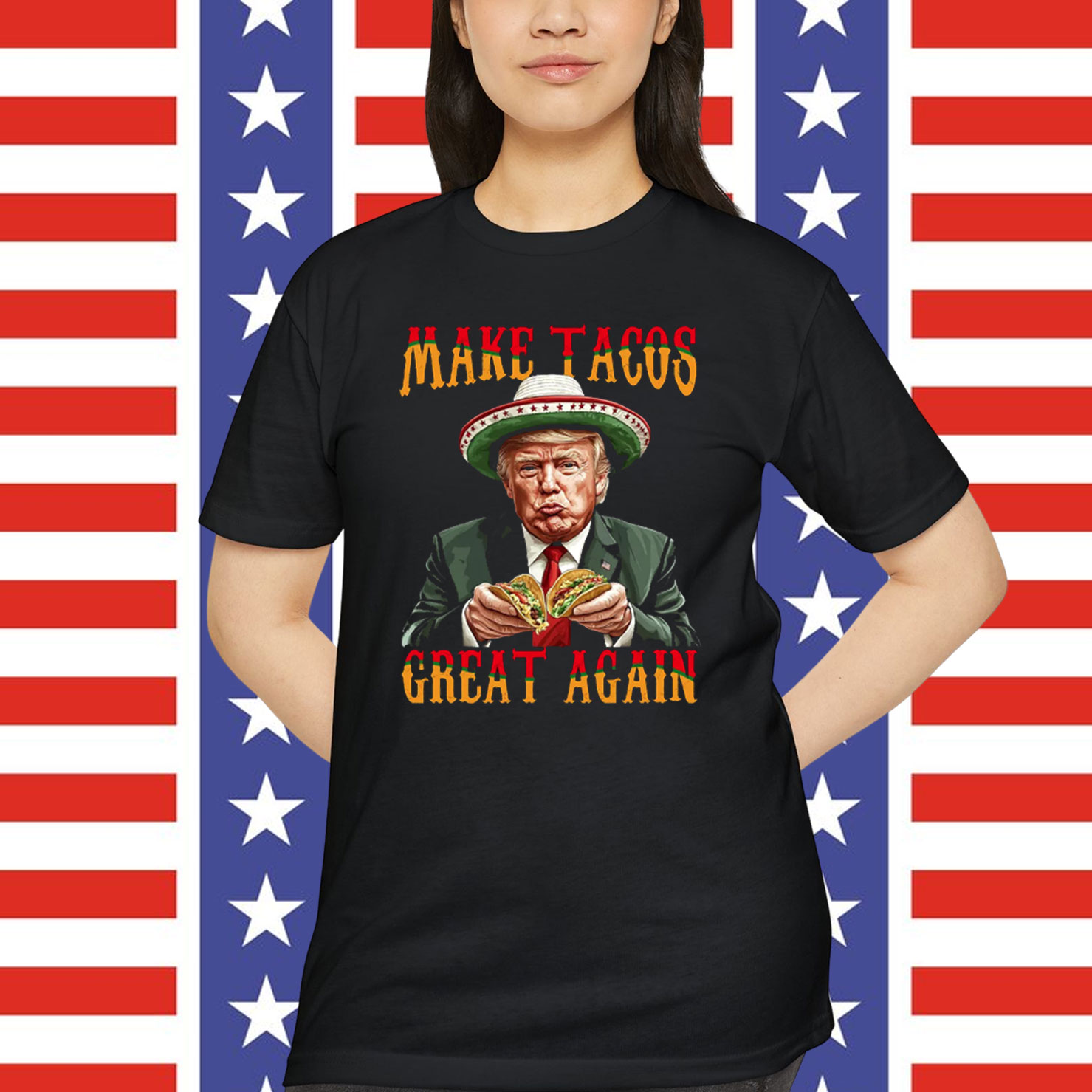 Cool Trump Make Tacos Great Again Shirt