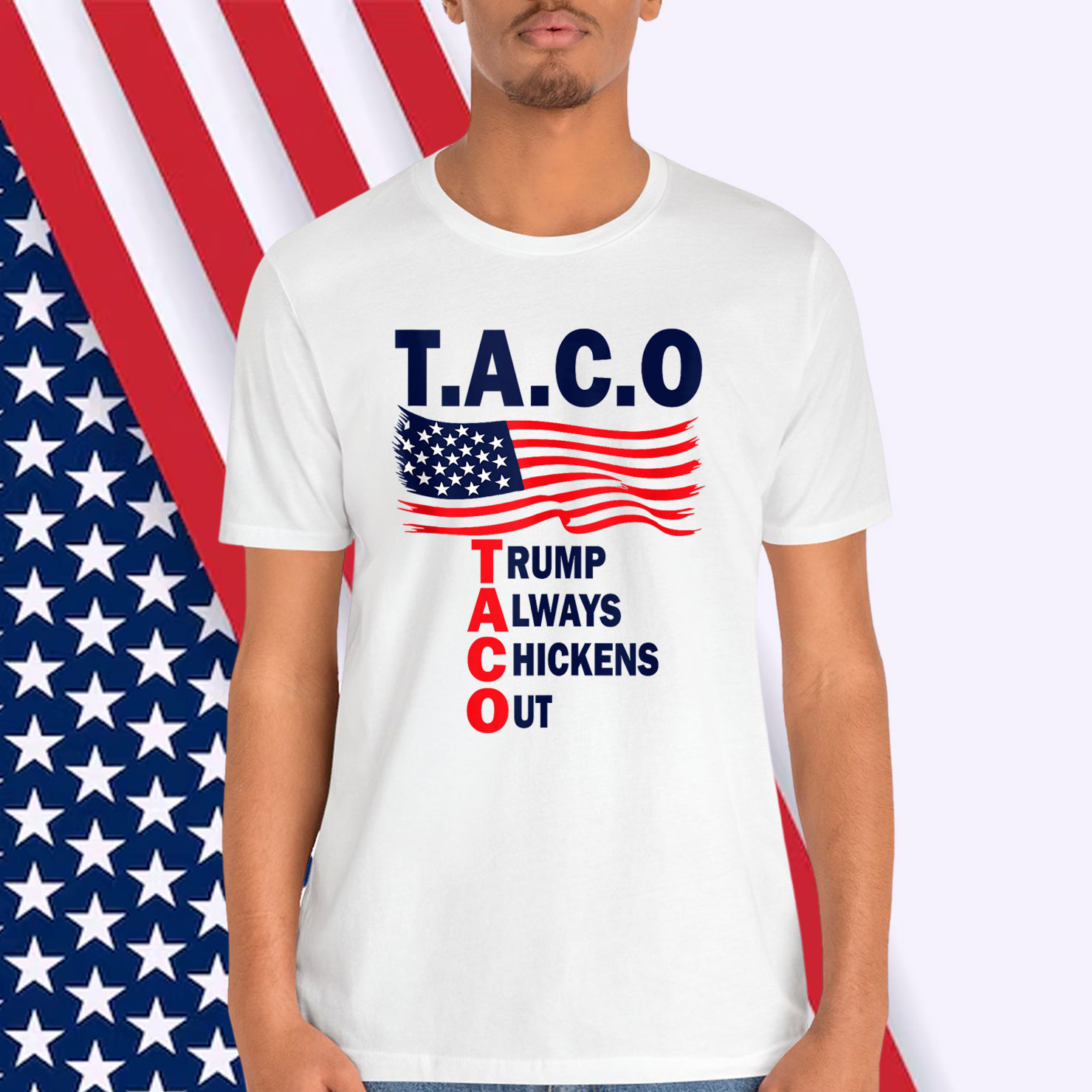 Funny TACO Trump Parody Political Humor Shirt