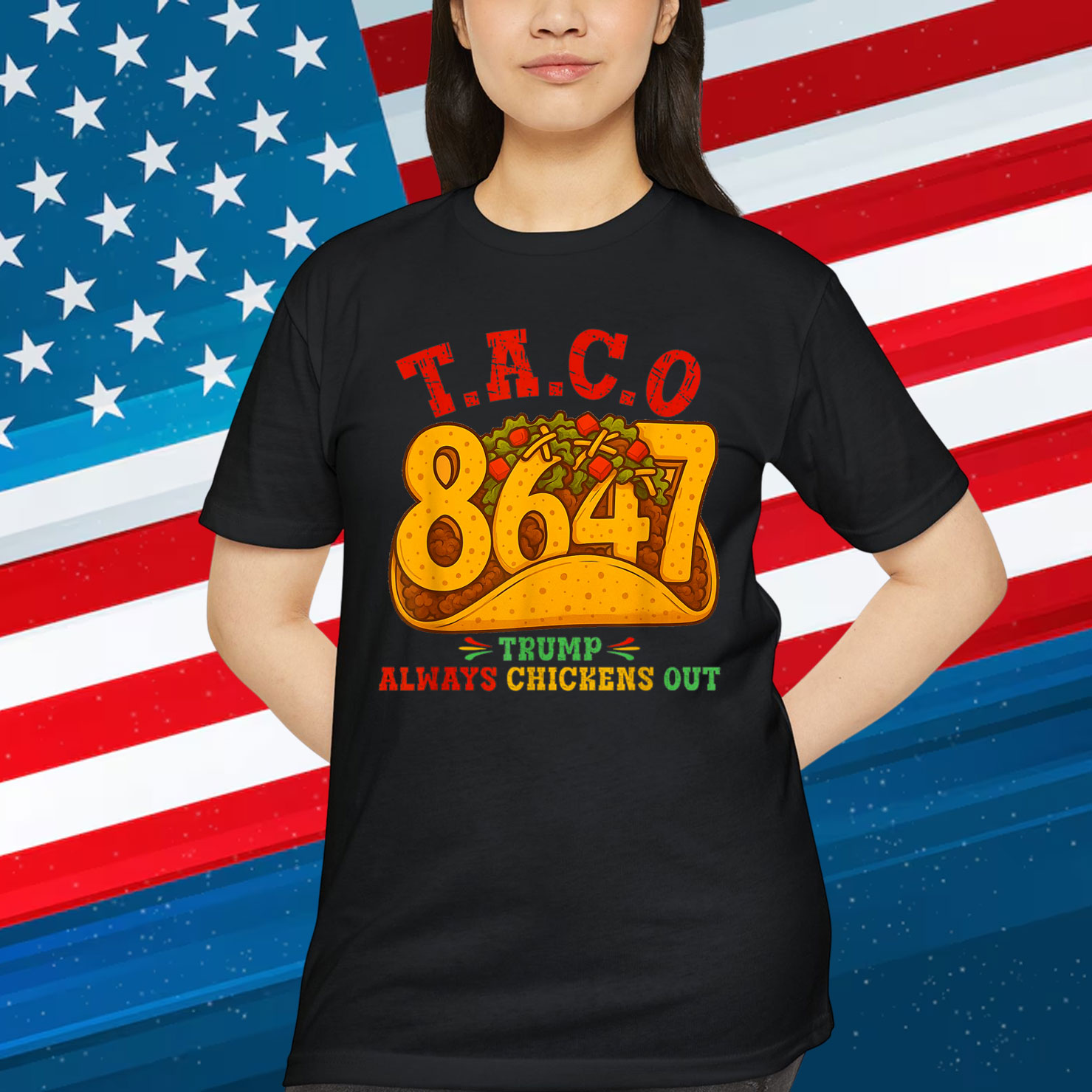 Funny Taco Trump Always Shirt