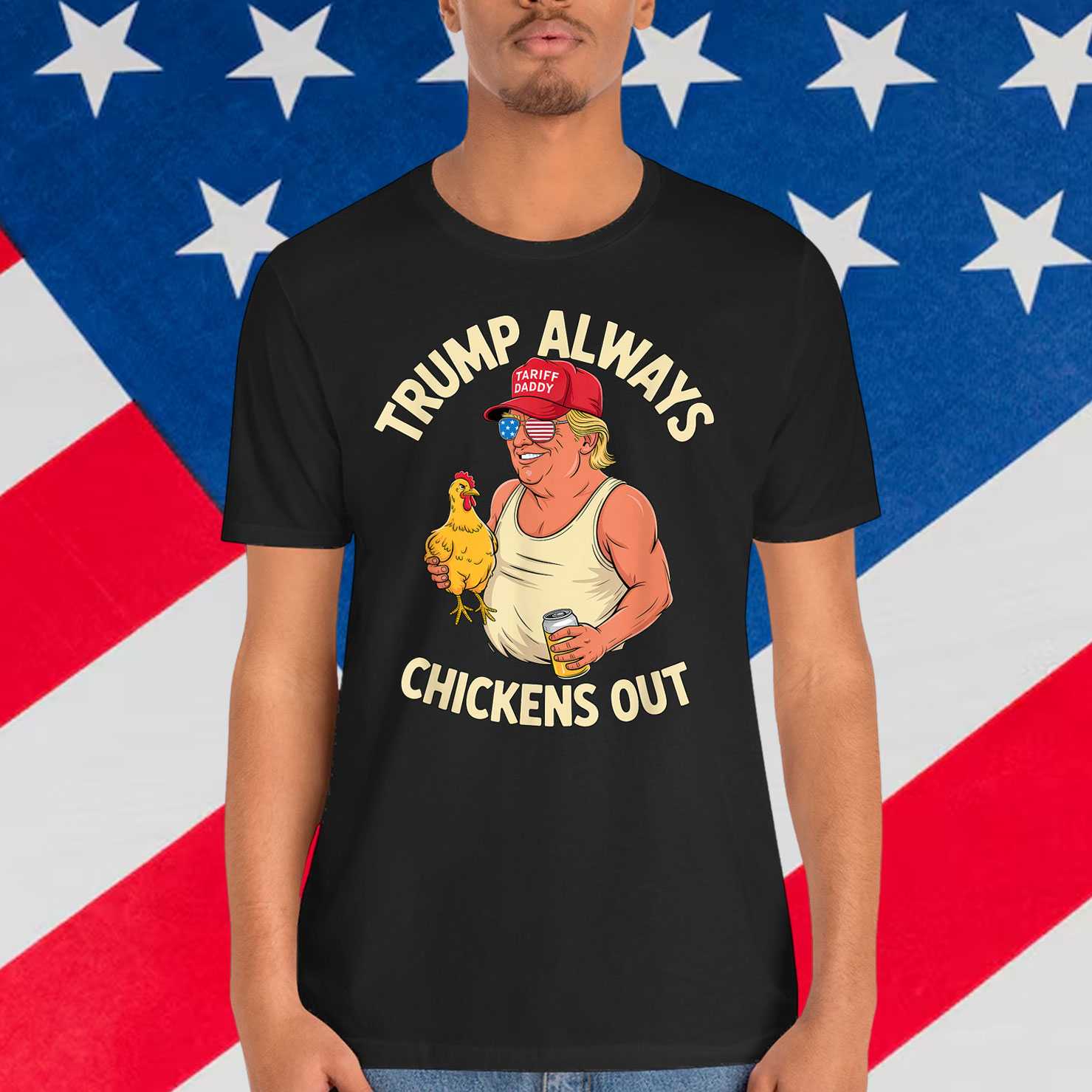 TACO Trump Funny Tariff Daddy Shirt