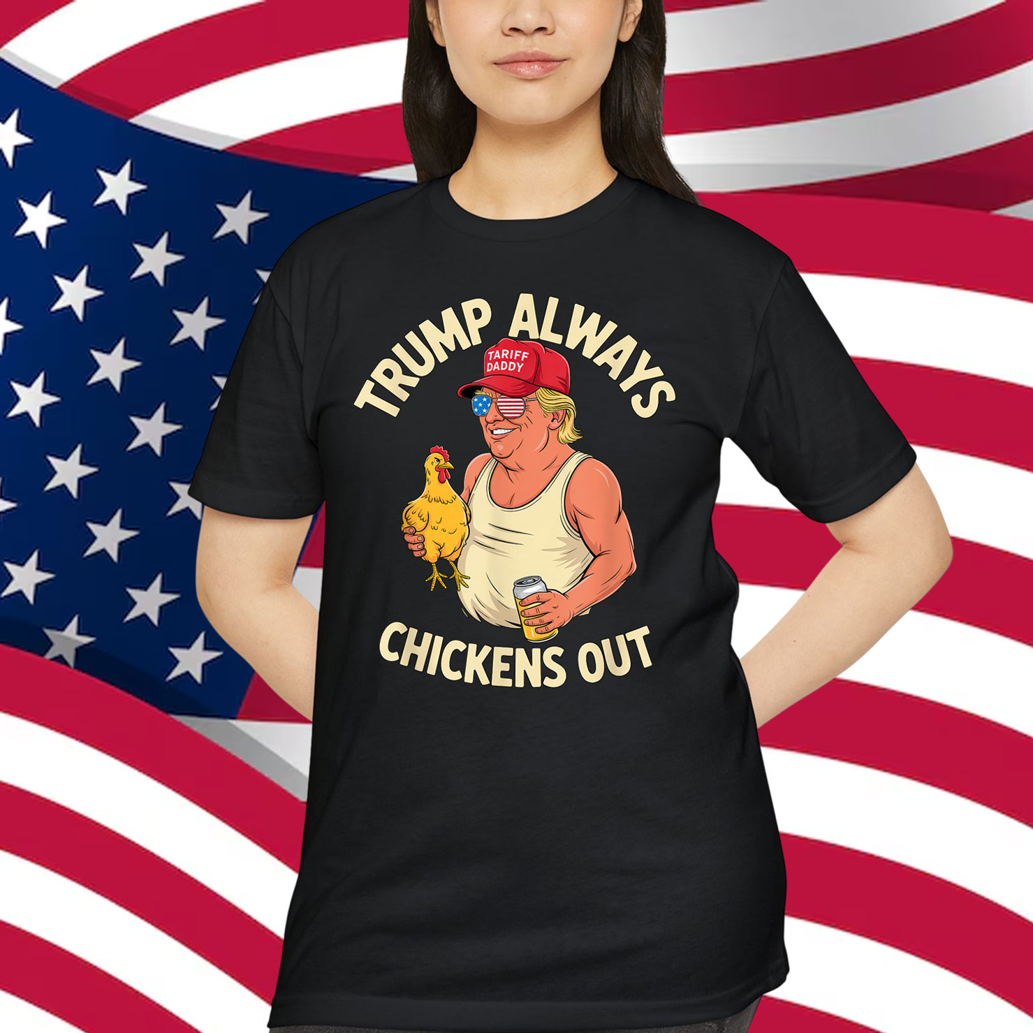 TACO Trump Funny Tariff Daddy Shirt