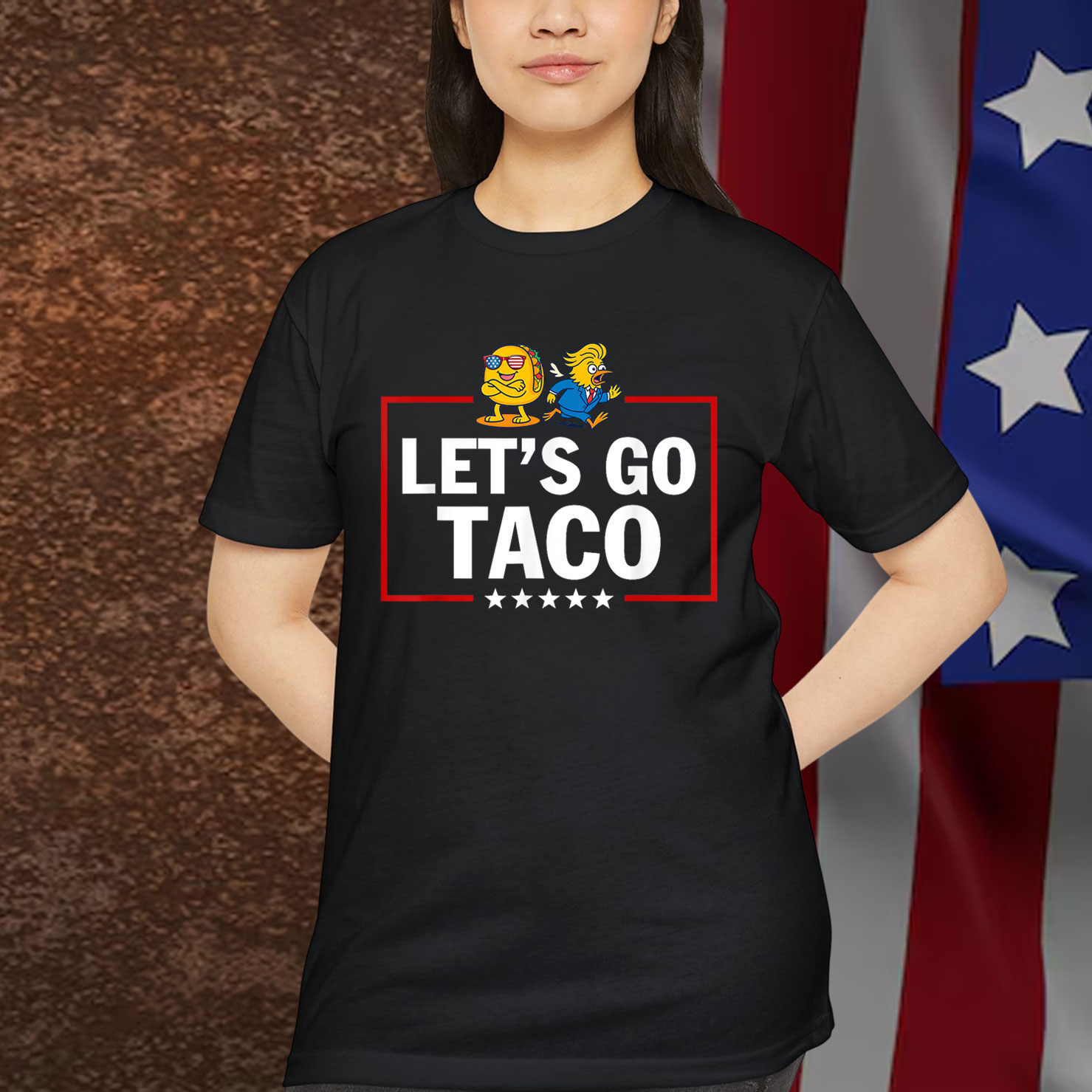 Let's Go Taco Funny Trump Shirt