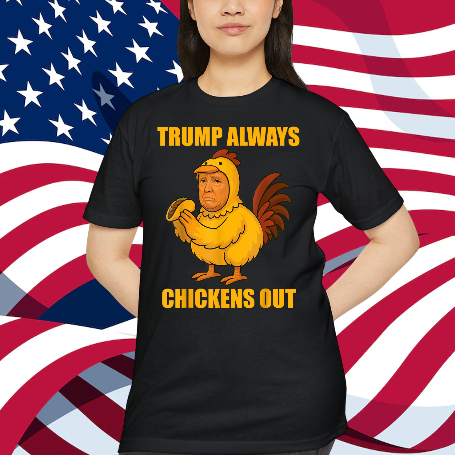 Trump TACO Out Chickens Shirt