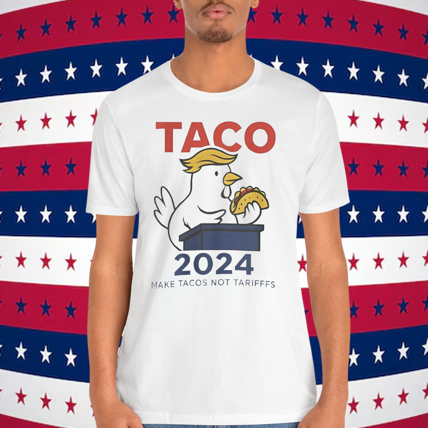 Let's Go TACO Chicken Shirt
