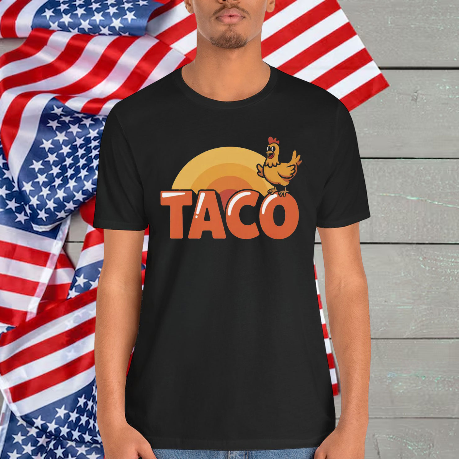 TACO Trump Always Chickens Out Shirt