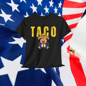 Let's Go Taco Funny Trump Cartoon Shirt