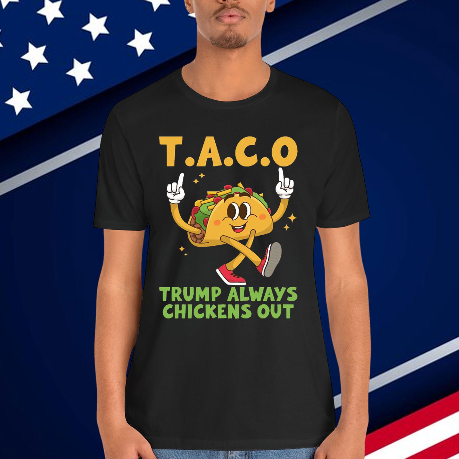 TACO Trump Always Chickens Out Shirt