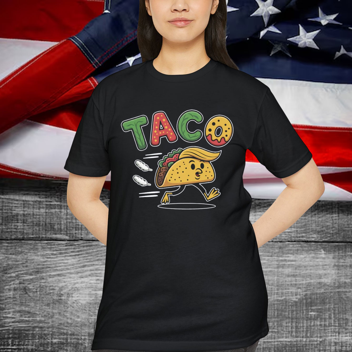 TACO Trump Always Chickens Out Shirt
