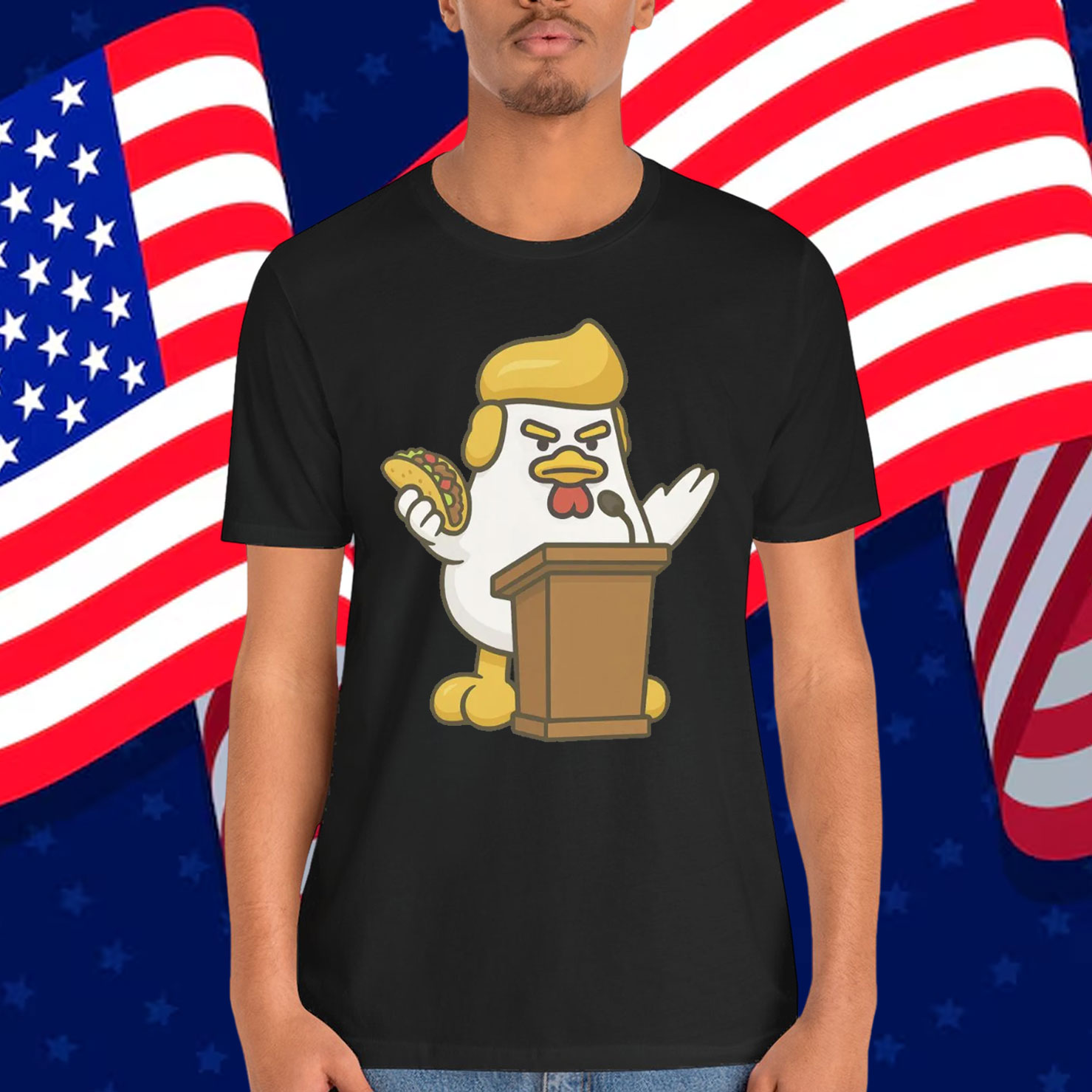 TACO Trump Chickens Out Shirt