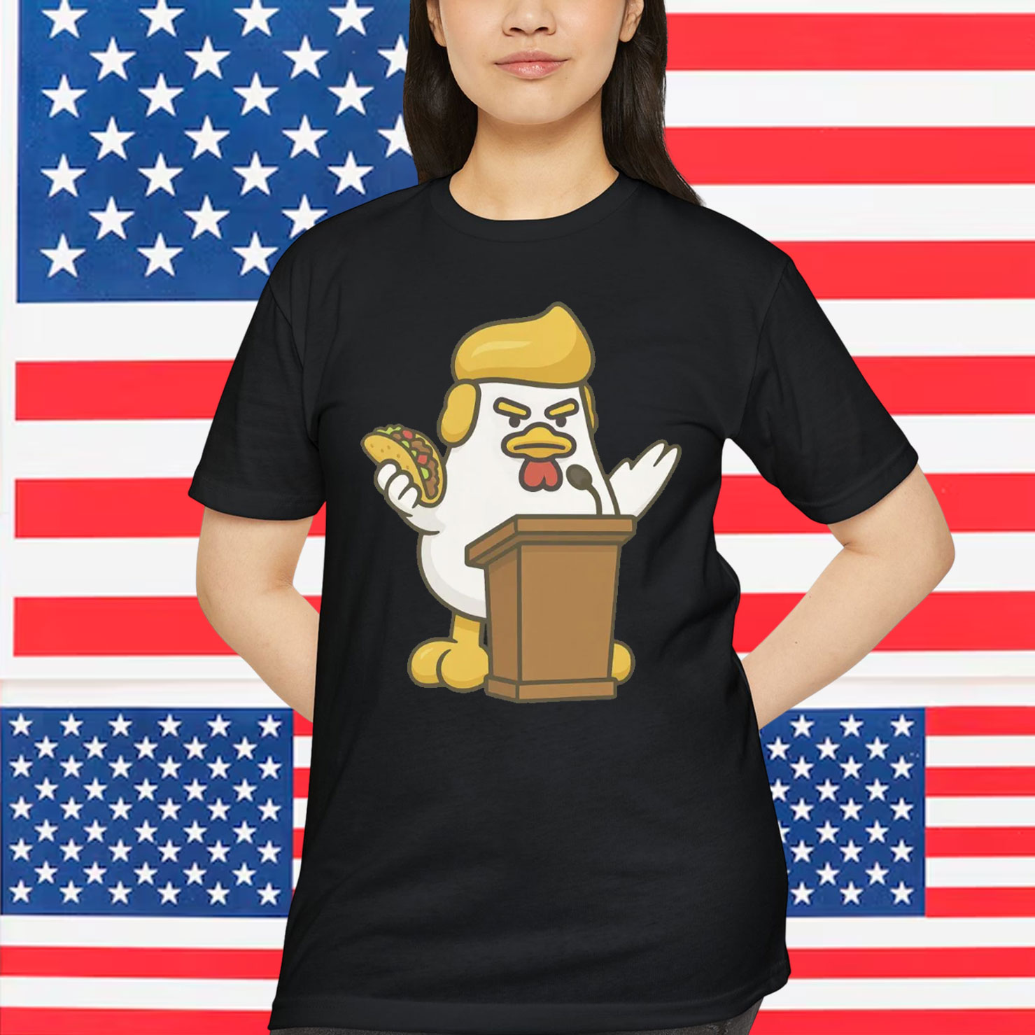 TACO Trump Chickens Out Shirt