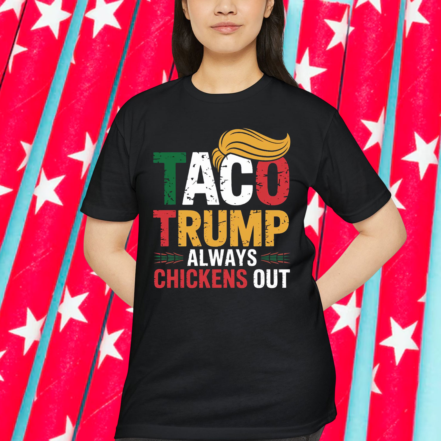 TACO Trump Always Chickens Out Shirt