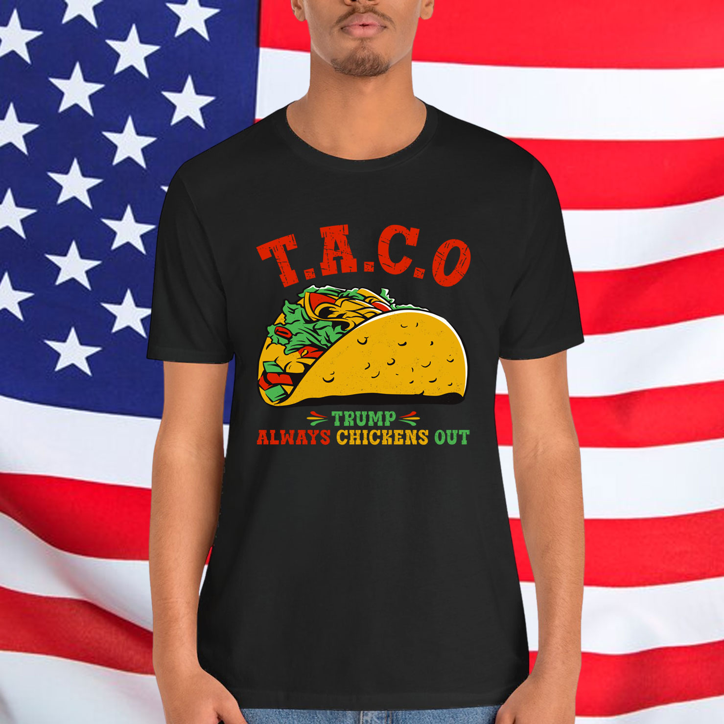 Let's Go Taco Trump Always Chickens Shirt
