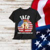 Taco Trump Always Chickens Humor Shirt