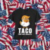Taco Trump Always Chickens Out Shirt