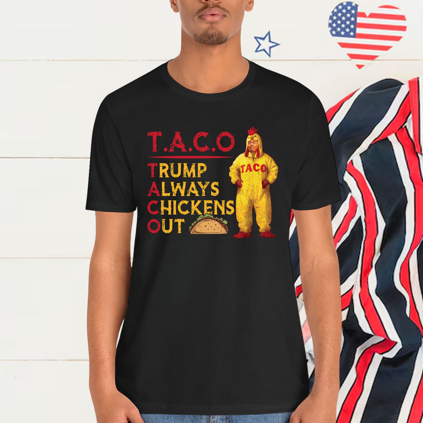Taco Trump Always Out Shirt