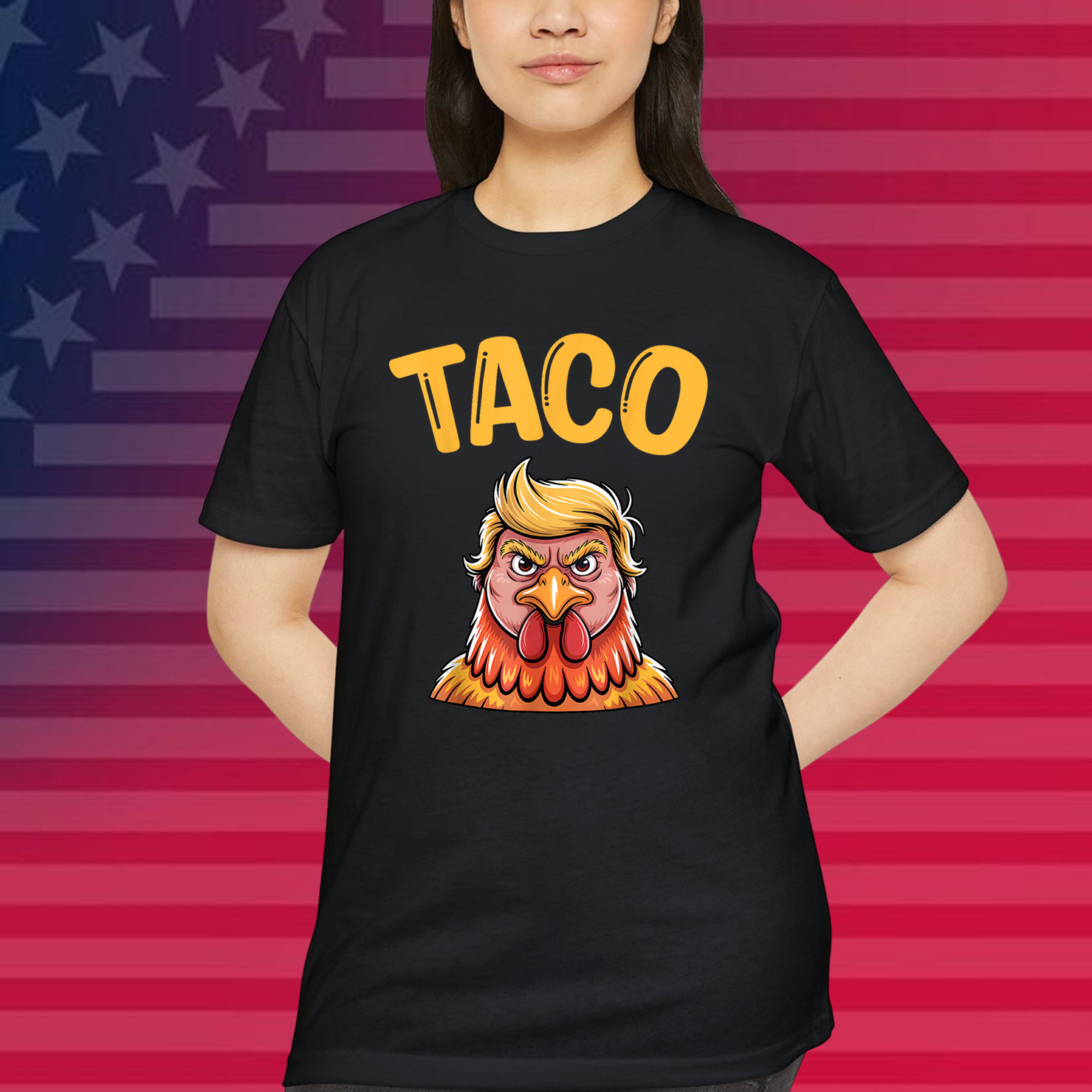 Trump TACO Always Chickens Out Shirt