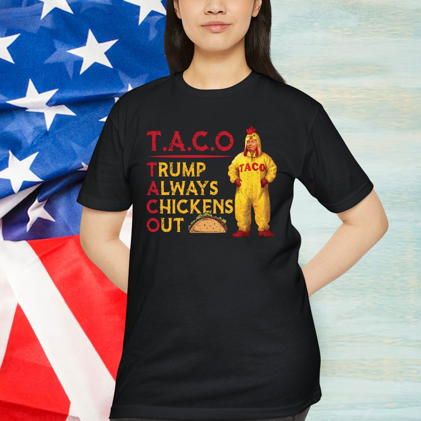 Taco Trump Always Out Shirt