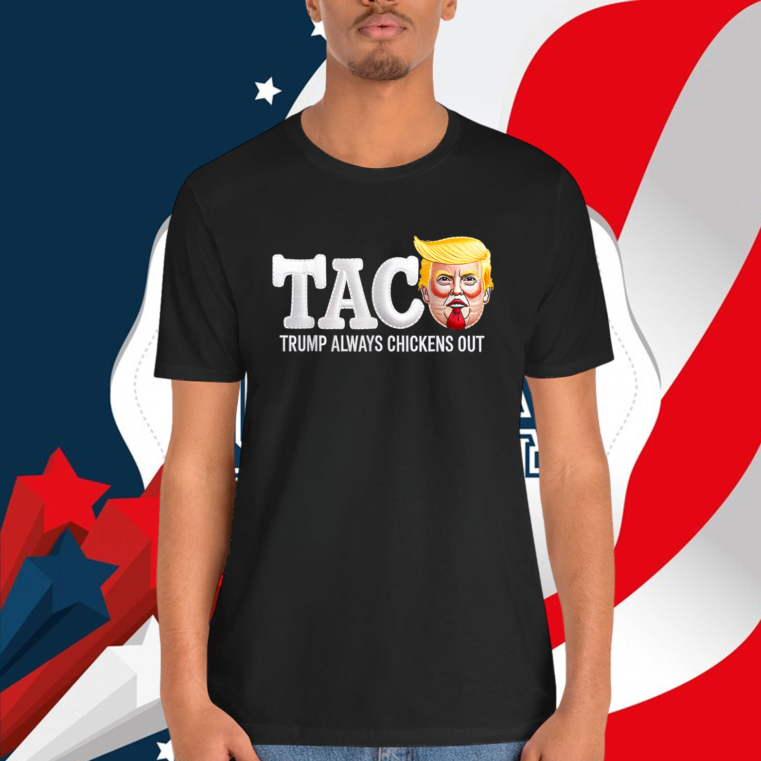 Let's Go Taco Trump Always Chickens Shirt