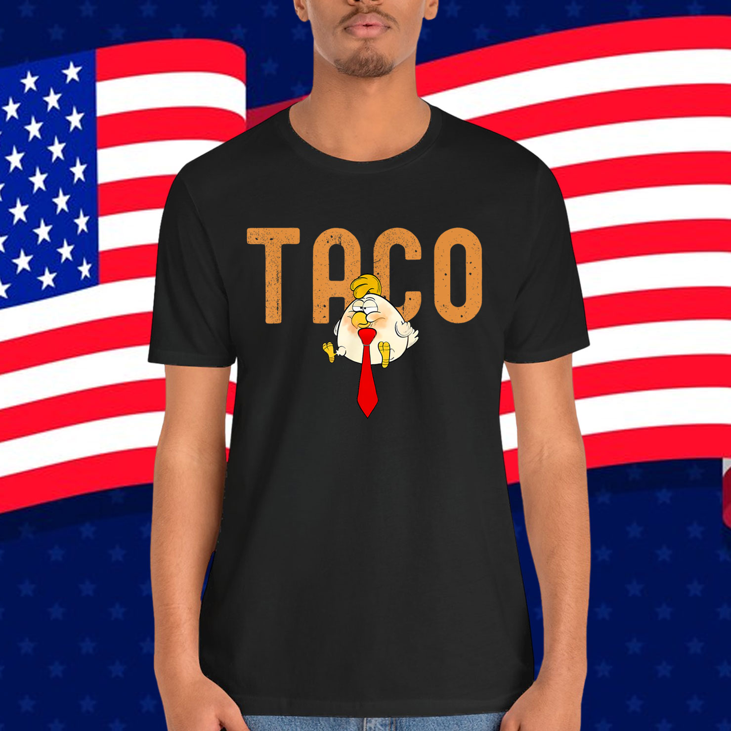 Taco Trump Always Chickens Shirt