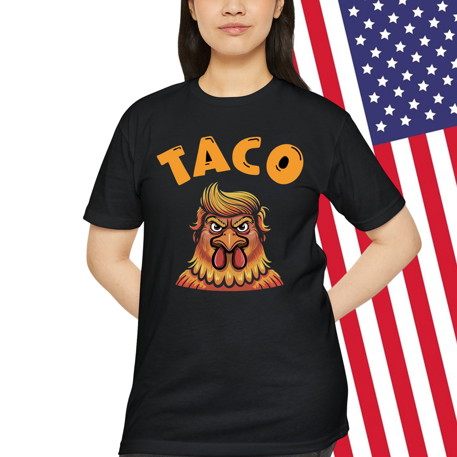 Taco Trump Chickens Shirt