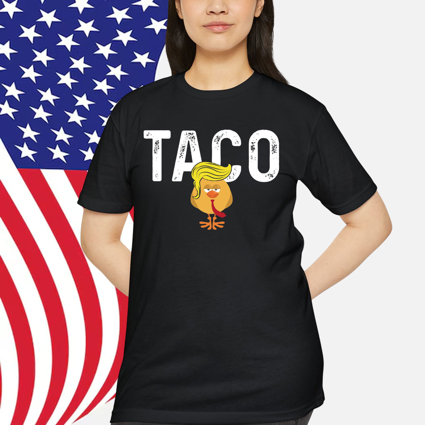 Taco Trump Always Chickens Shirt