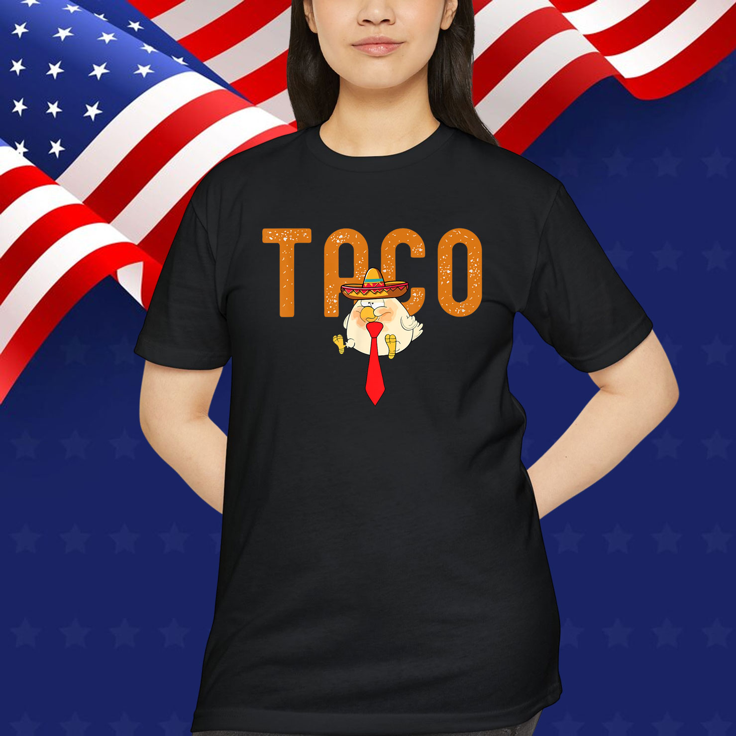 Let's Go Taco Trump Always Chickens Shirt