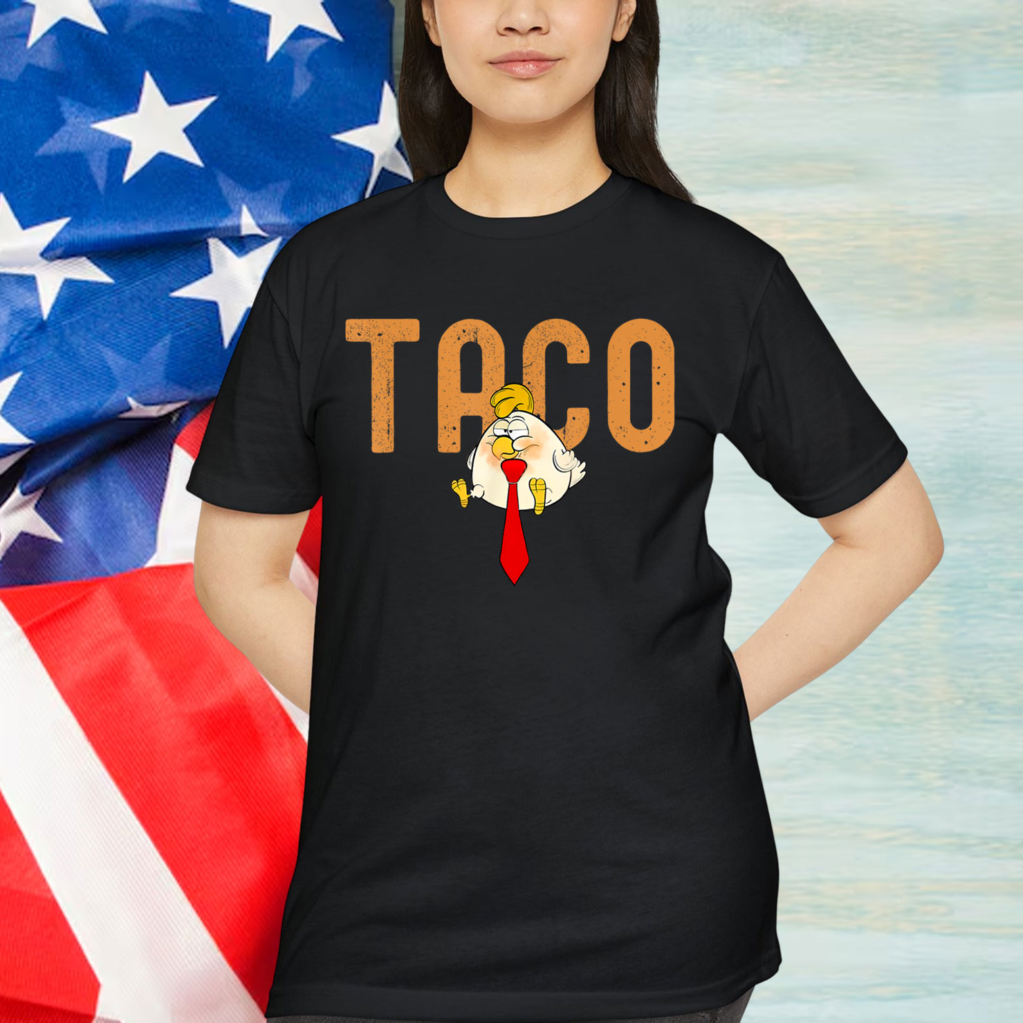 Taco Trump Always Chickens Shirt