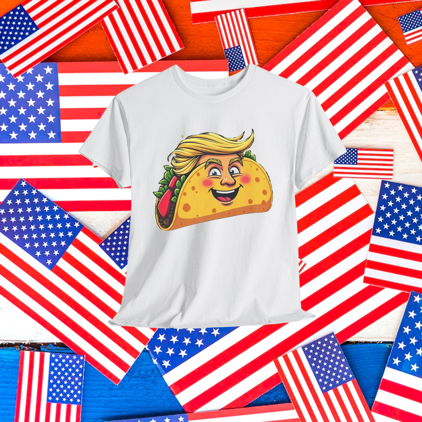 Taco Trump Humor Shirt