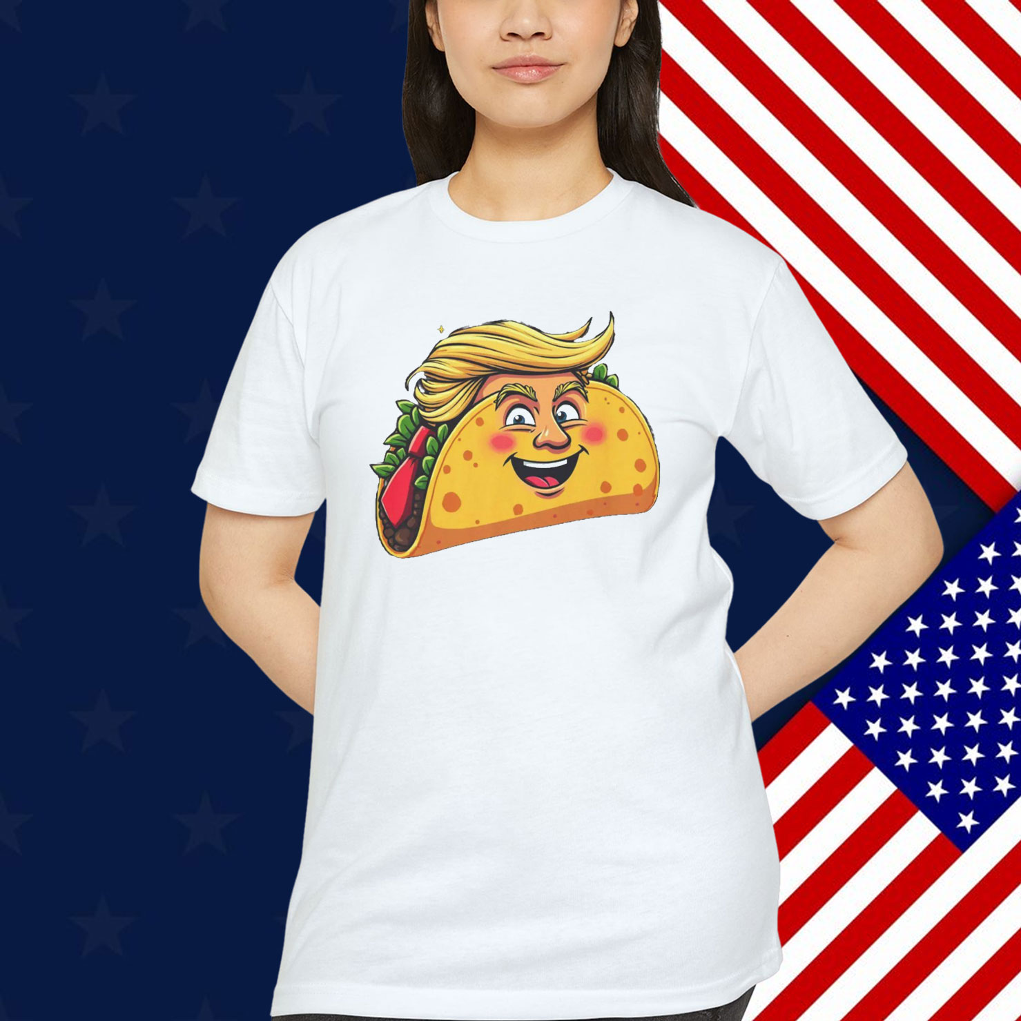 Taco Trump Humor Shirt
