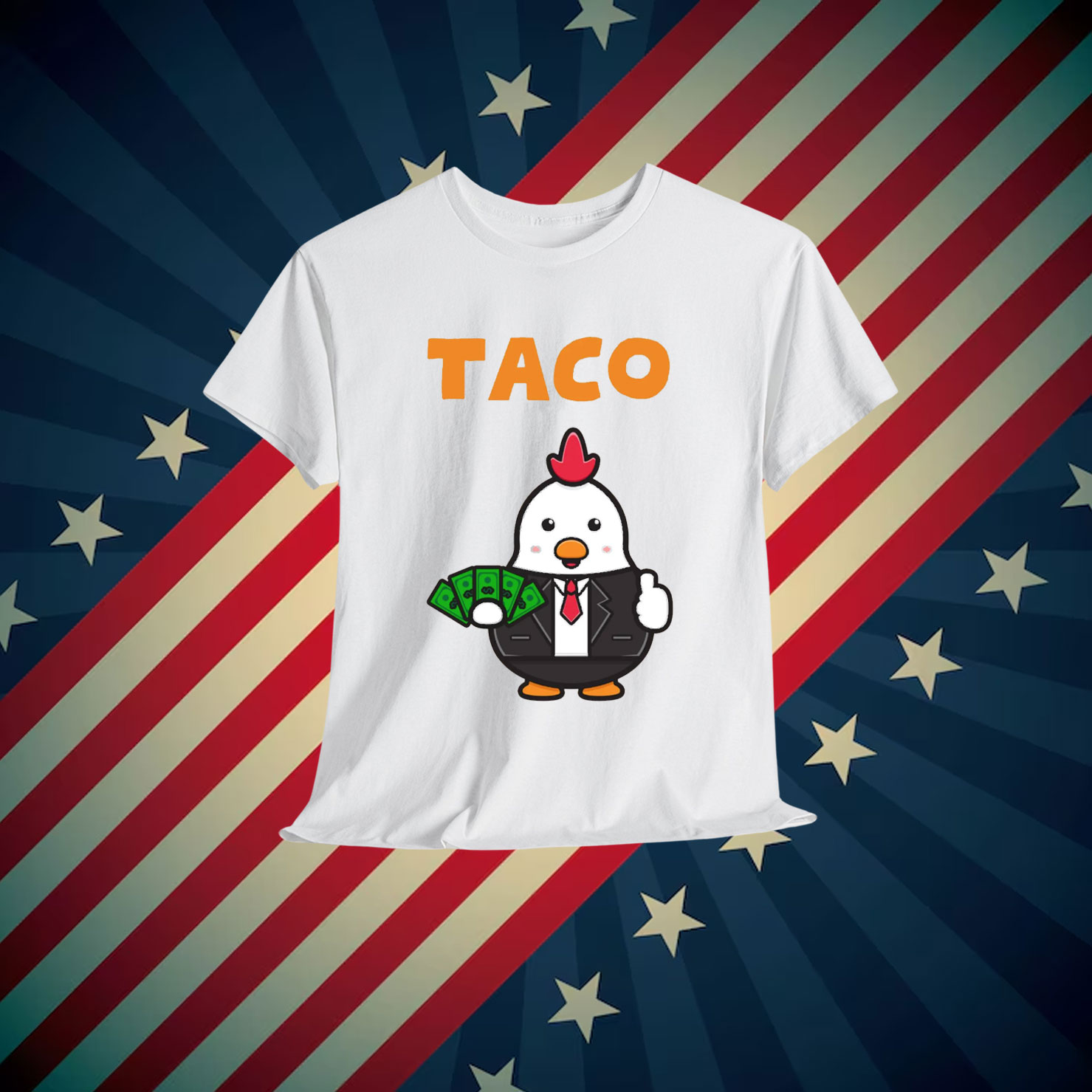 Trump Always Chickens Out Shirt