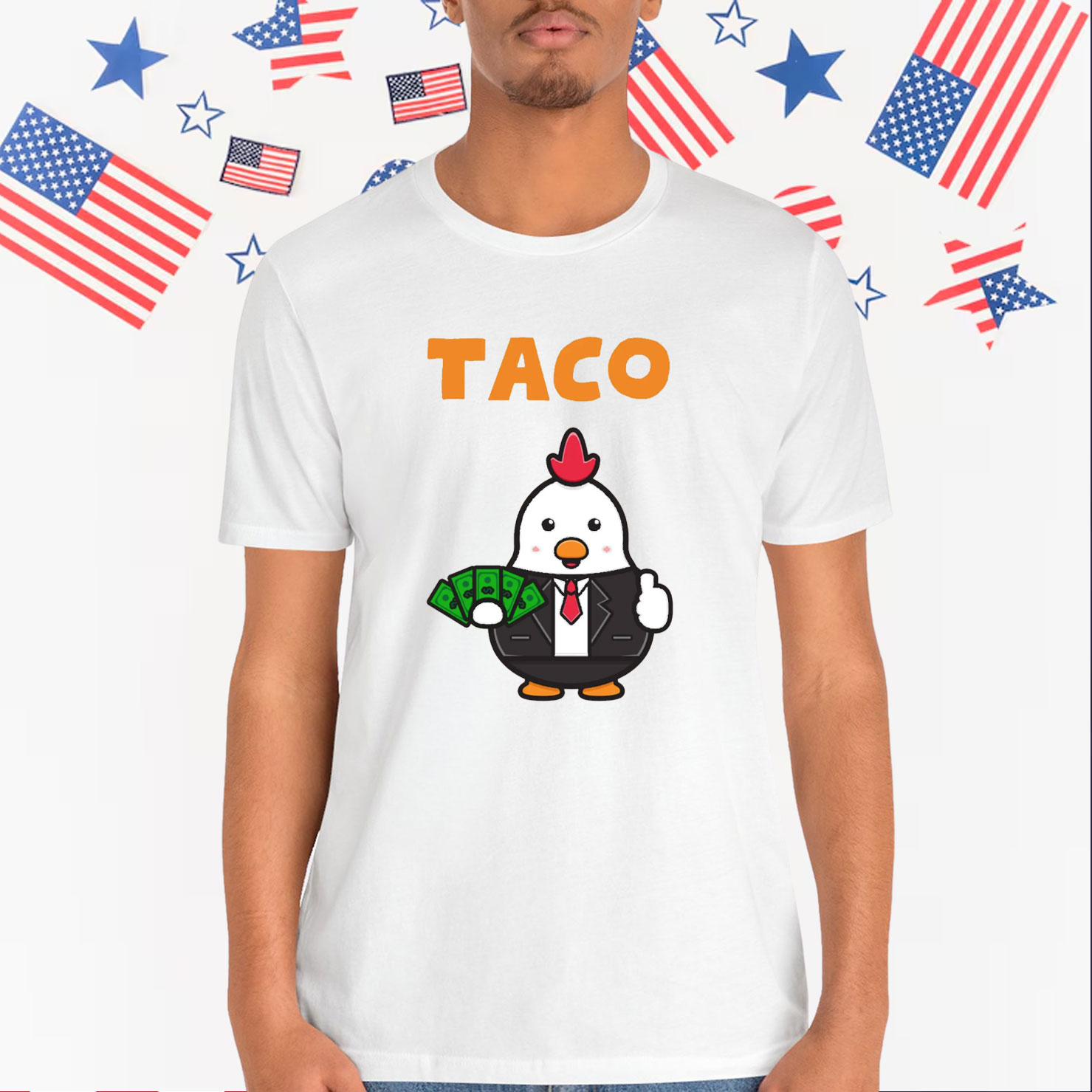 Trump Always Chickens Out Shirt
