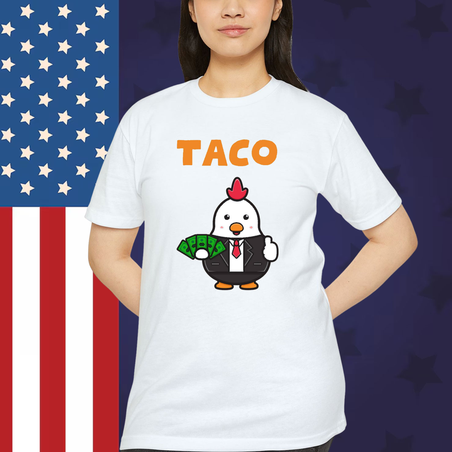 Trump Always Chickens Out Shirt