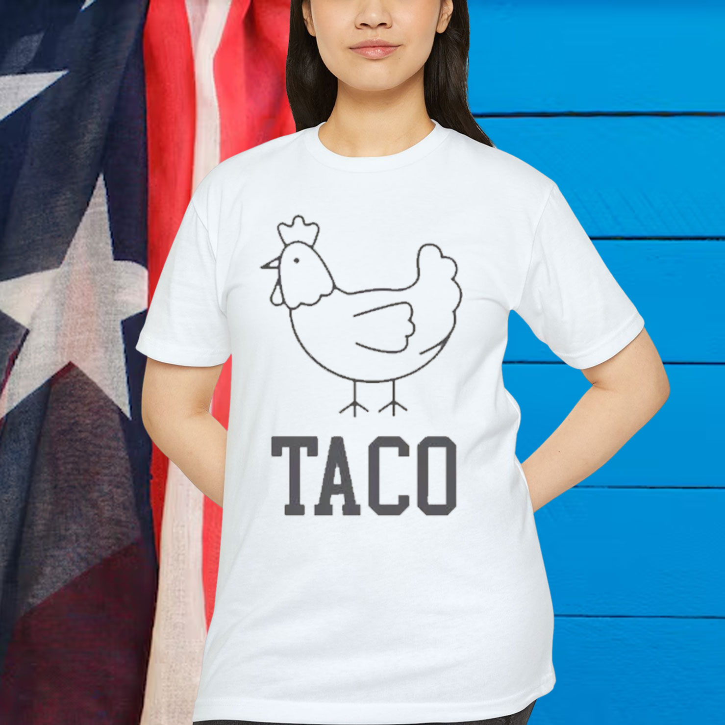 Trump Always Chickens Out Shirt