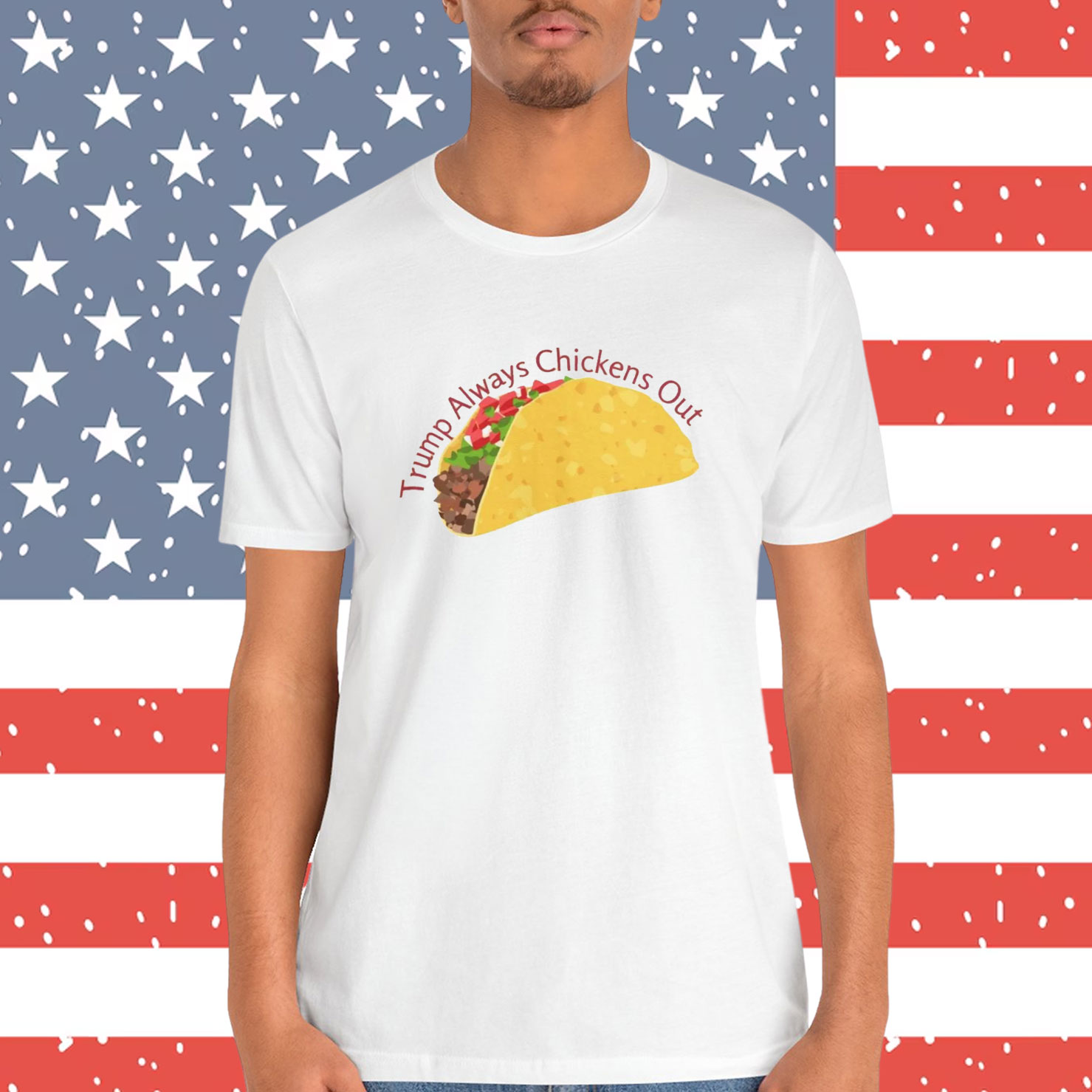Trump Always Chickens Out TACO Shirt