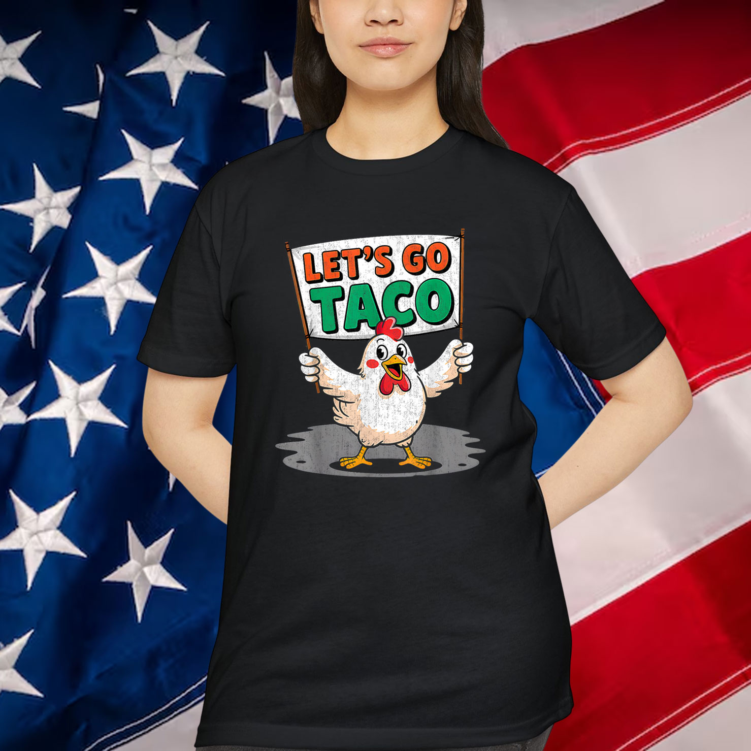 Let's Go Taco Trump Out Shirt