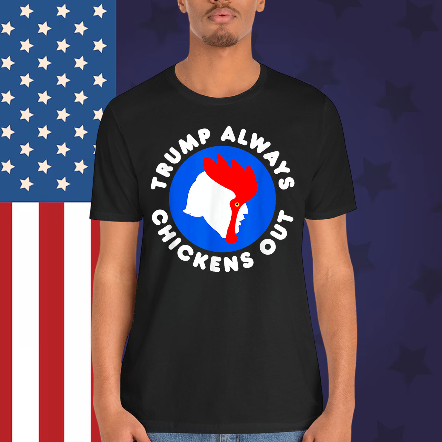 TACO Trump Always Chickens Out Shirt