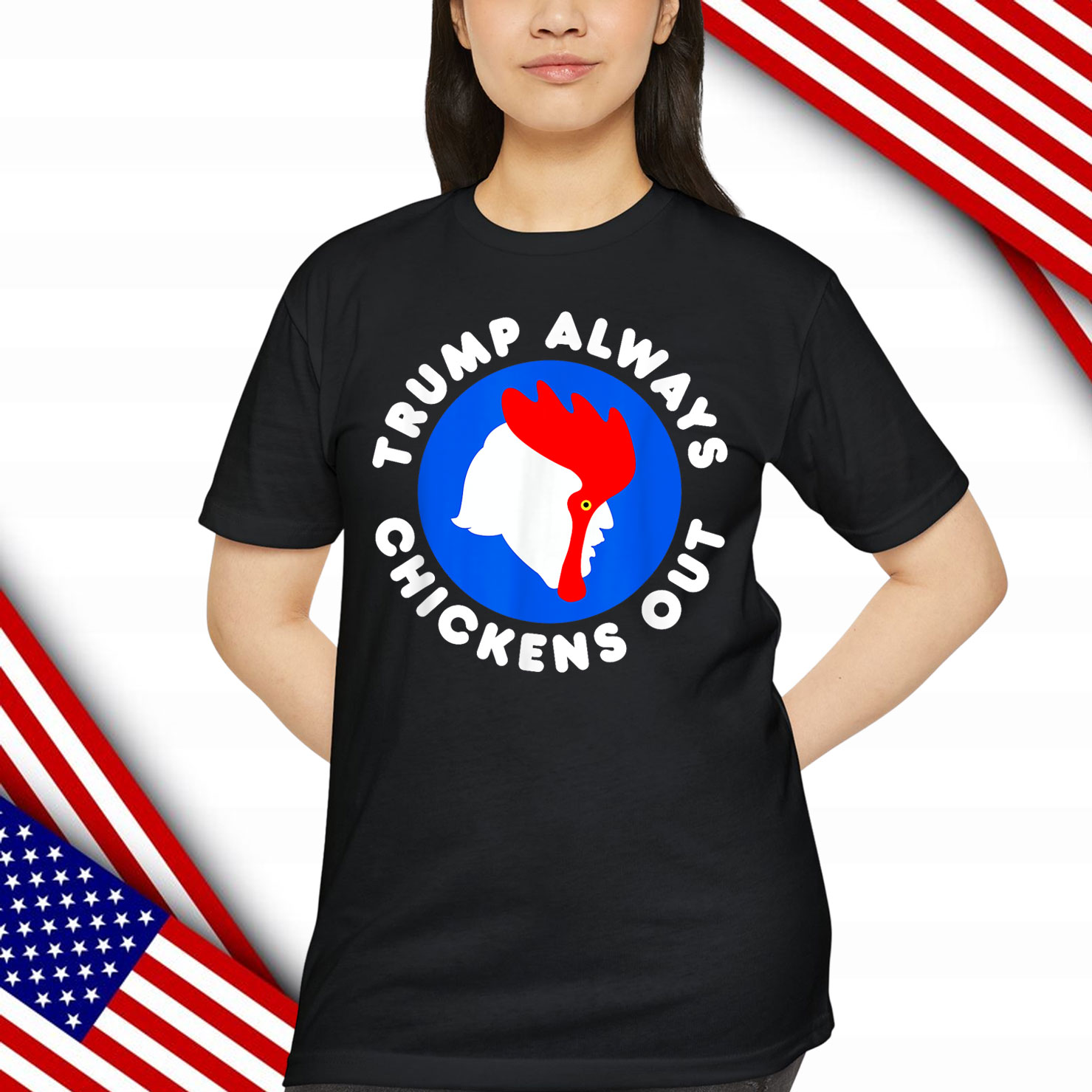 TACO Trump Always Chickens Out Shirt