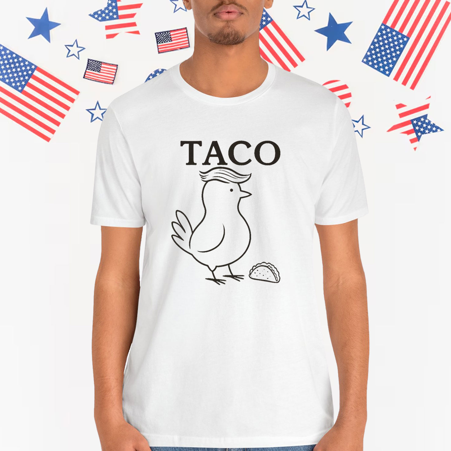 Trump TACO Chickened Shirt
