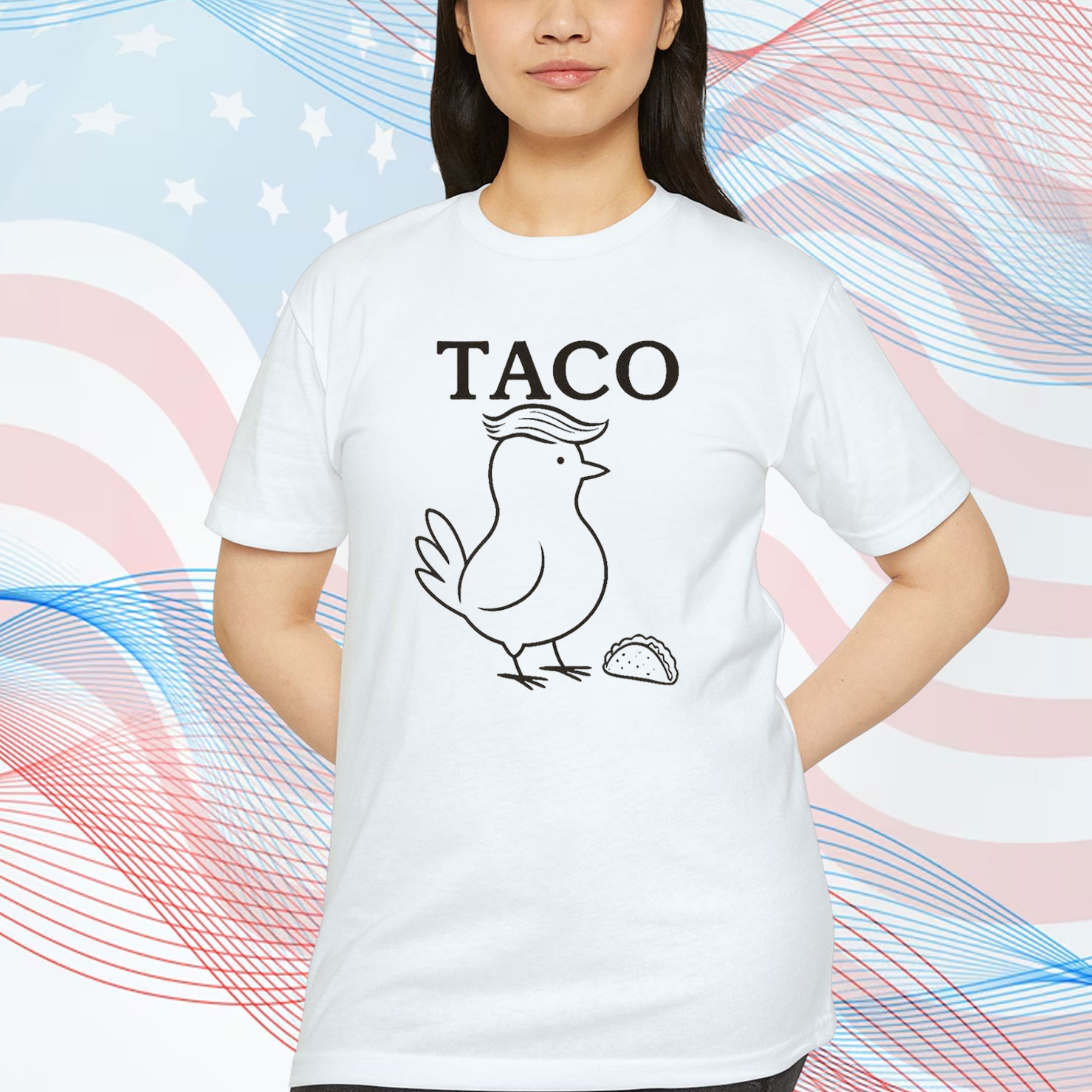 Trump TACO Chickened Shirt