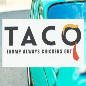 Trump Taco Car Magnet