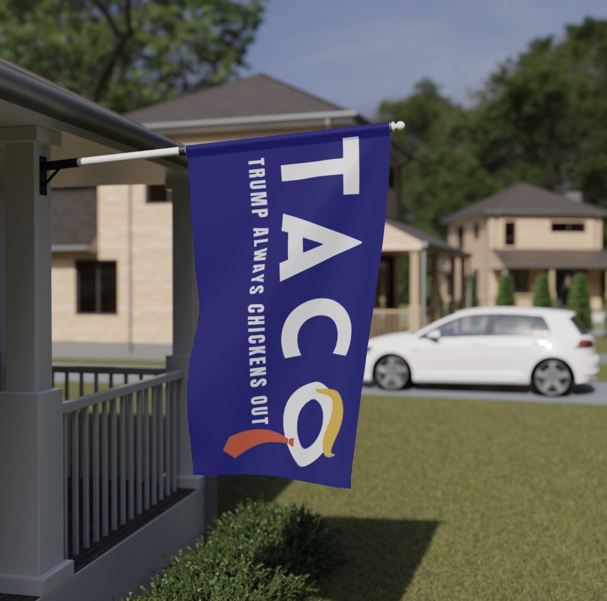 Trump Taco Flag