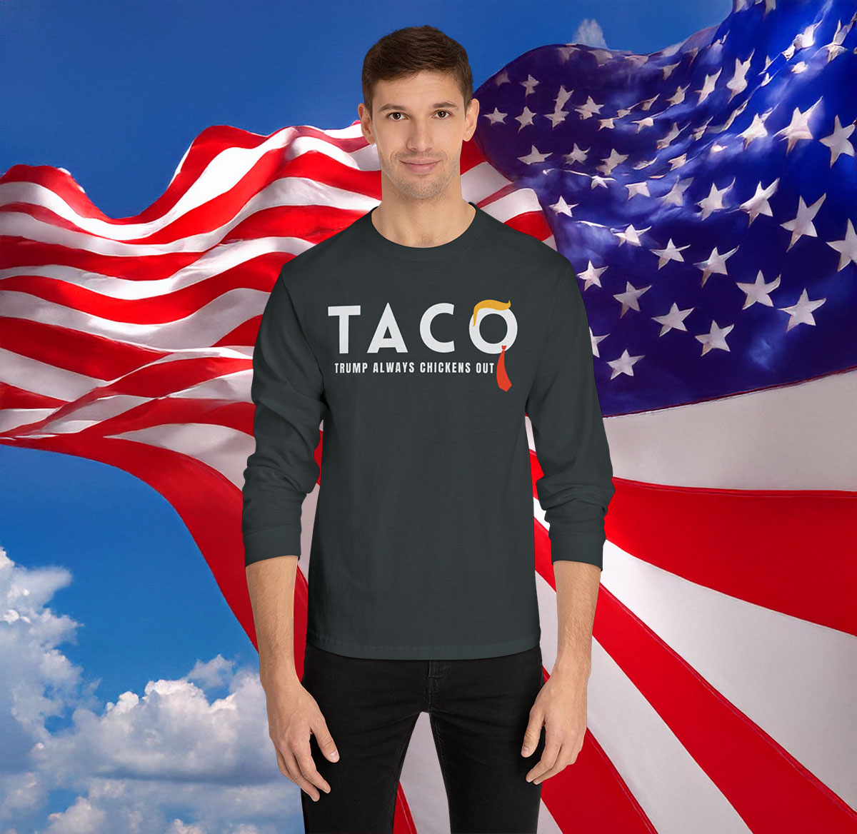 Trump Taco Long Sleeve